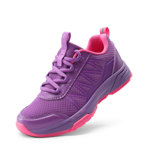 Boys' & Girls' Lightweight Running Shoes - PURPLE -  0