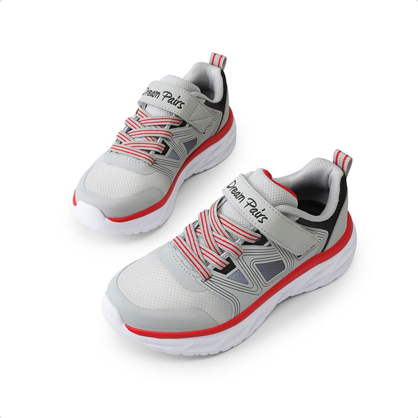 Boys & Girls Lightweight Non-Slip Sneakers - GREY - 3