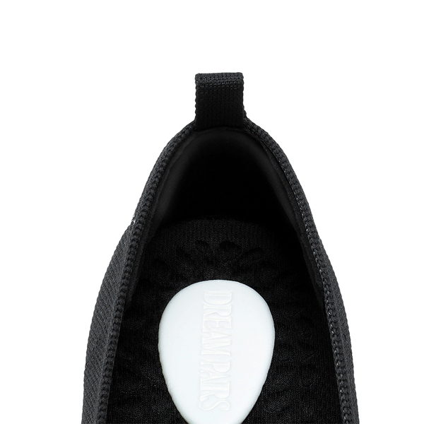 Arch Support Knit Flats-change - BLACK - 3