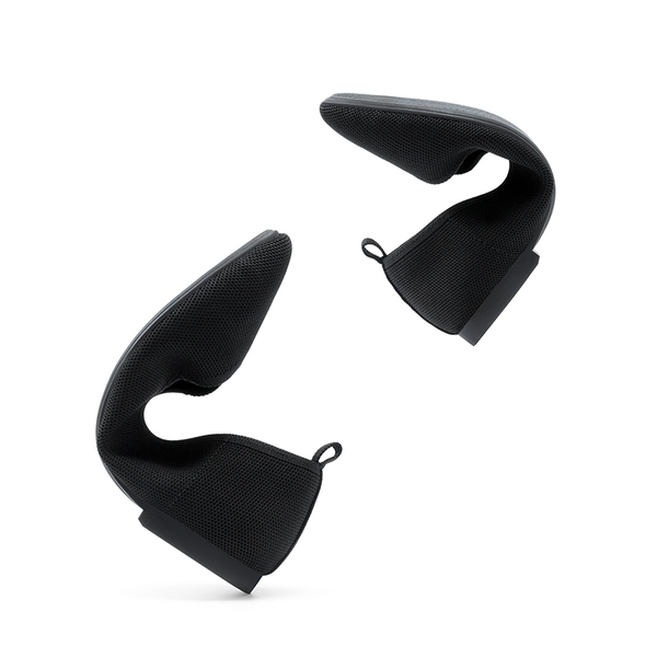 Arch Support Knit Flats-change - BLACK - 5