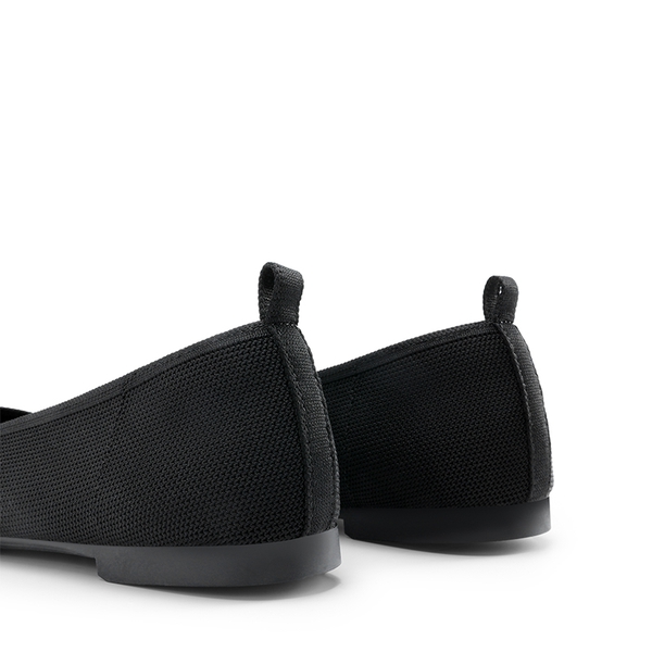 Arch Support Knit Flats-change - BLACK - 2