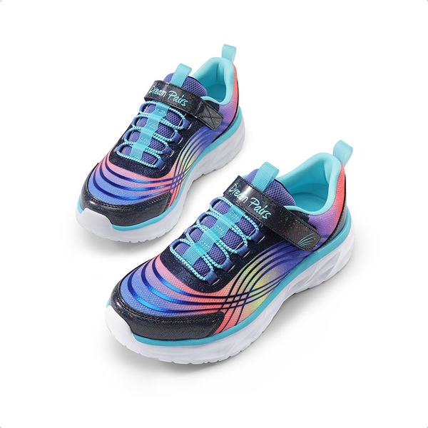 Holographic Detail Running Shoes - PURPLE/RAINBOW - 3