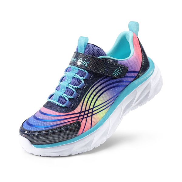 Holographic Detail Running Shoes - PURPLE/RAINBOW -  0