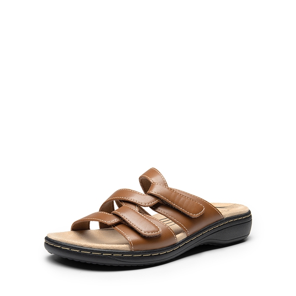 Arch Support Casual Slide Sandals - TAN -  0