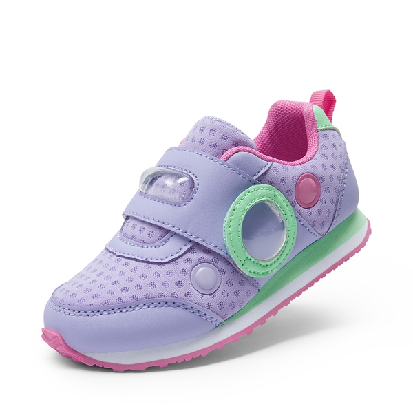 Kids Hook and Loop Sneakers - PURPLE -  0
