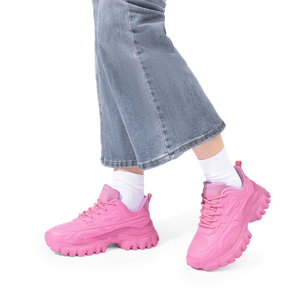 BOLD Platform Lightweight Fashion Sneakers - PINK - 2