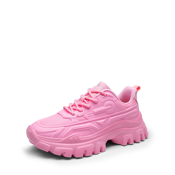 BOLD Platform Lightweight Fashion Sneakers - PINK -  0