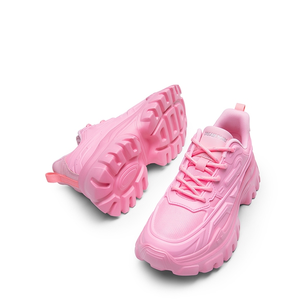 BOLD Platform Lightweight Fashion Sneakers - PINK - 7