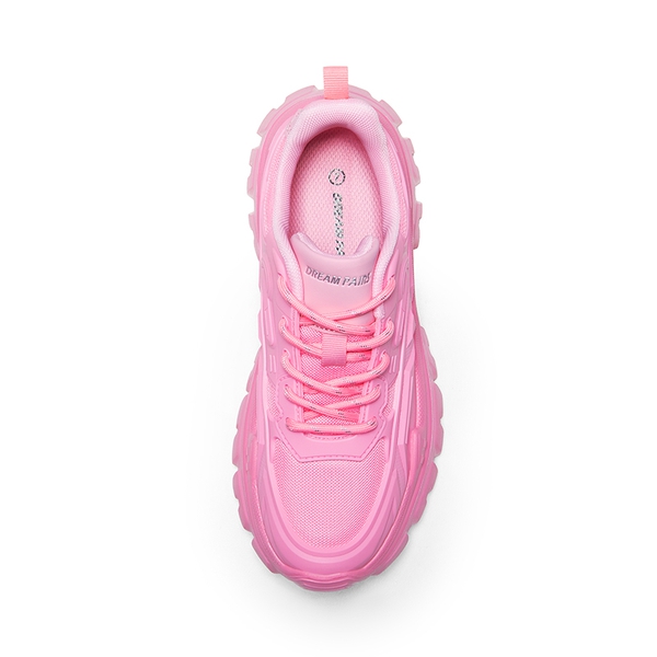 BOLD Platform Lightweight Fashion Sneakers - PINK - 6