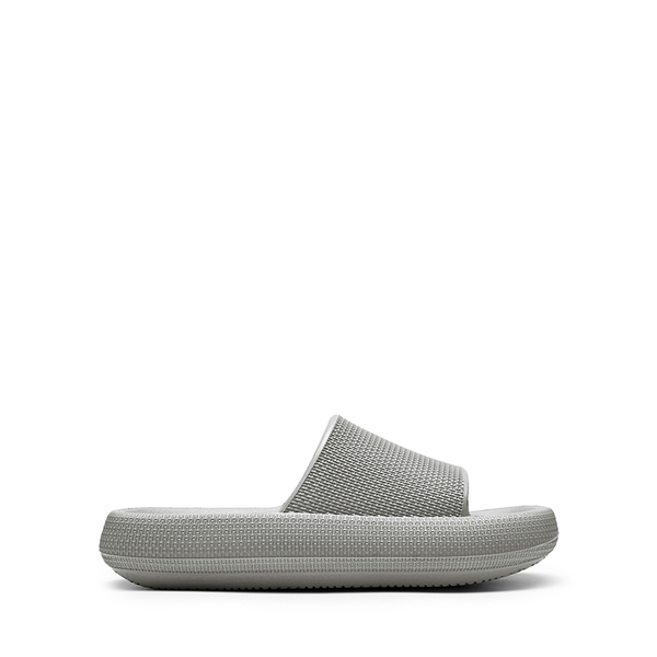Lightweight Responsive Footbed Slippers - GREY - 3