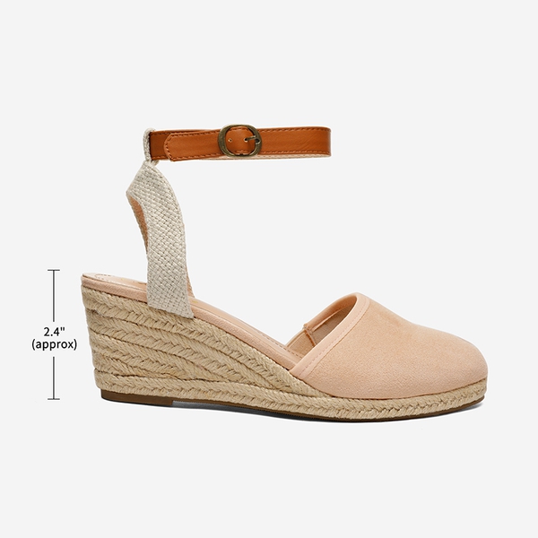 Low Wedge Espadrilles - NUDE - 1