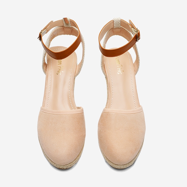 Low Wedge Espadrilles - NUDE - 2