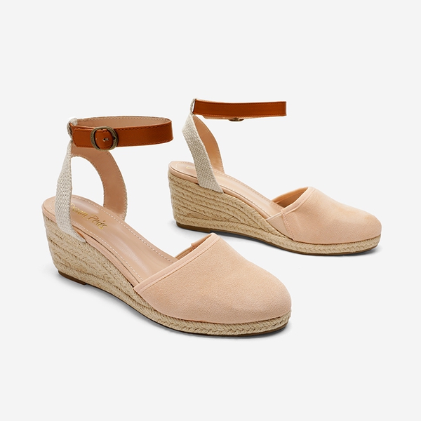 Low Wedge Espadrilles - NUDE - 3