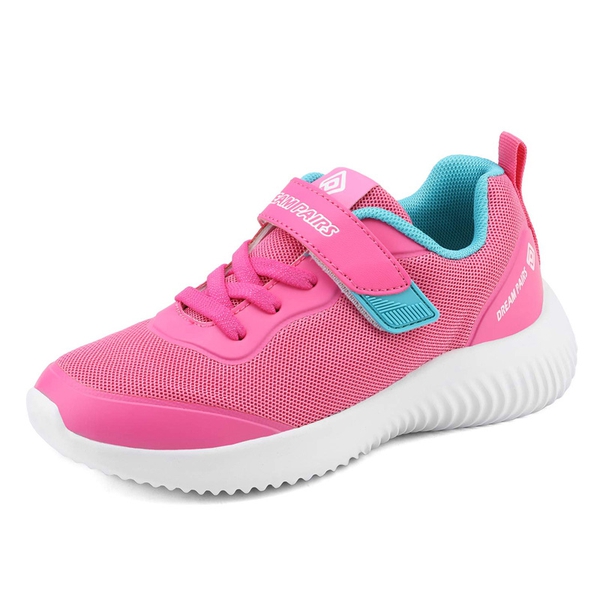Breathable And Lightweight Kids Running Sneakers - FUCHSIA -  0