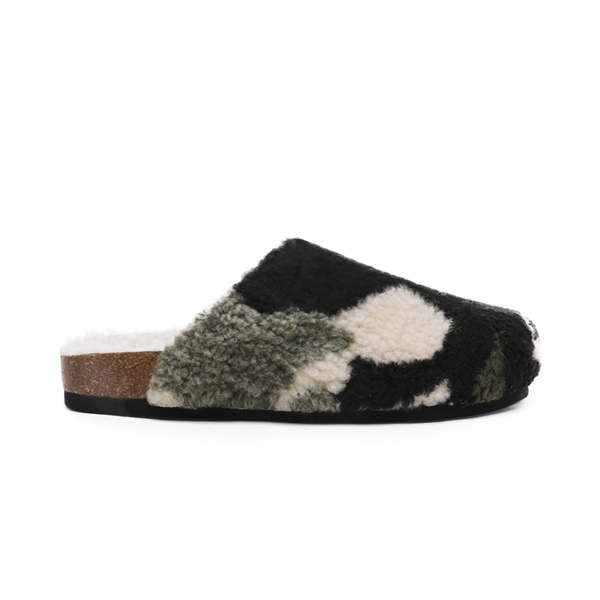 Indoor & Outdoor Cork Fuzzy Slippers - CAMOUFLAGE - 2