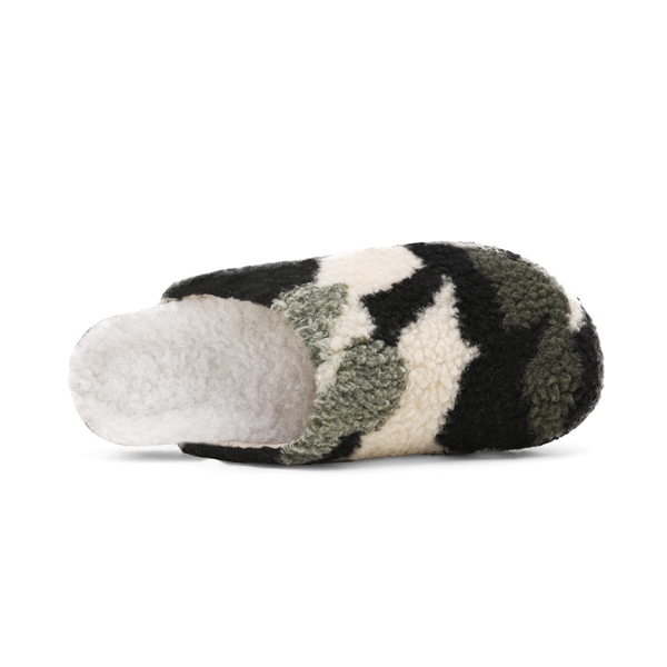 Indoor & Outdoor Cork Fuzzy Slippers - CAMOUFLAGE - 4