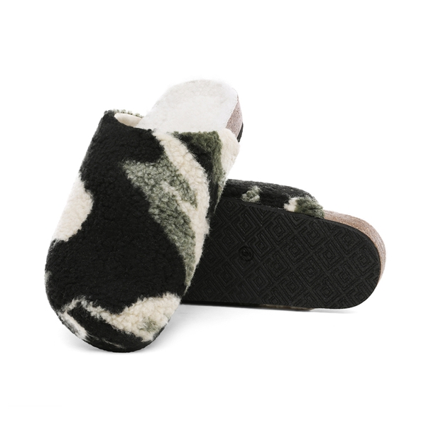 Indoor & Outdoor Cork Fuzzy Slippers - CAMOUFLAGE - 5