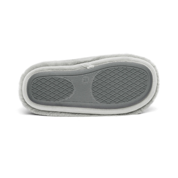 Slip on Winter House Slippers - GREY - 4