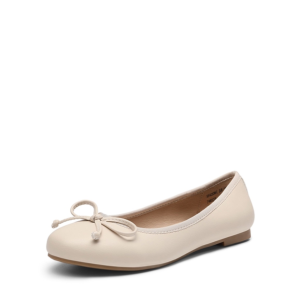 Classic Comfort Ballet Flats - BEIGE -  0