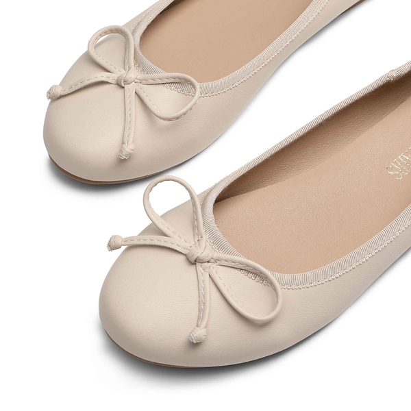 Classic Comfort Ballet Flats - BEIGE - 3