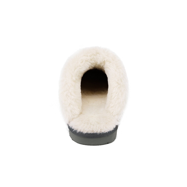 Fuzzy Bedroom Slippers - GREY - 3