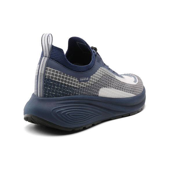 Men's Trail Running Shoes - BLUE WHITE - 3