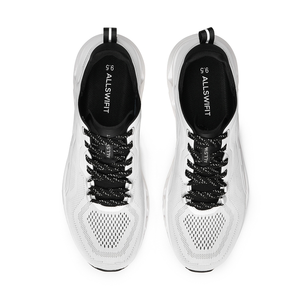 Athletic Walking Shoes - WHITE - 5
