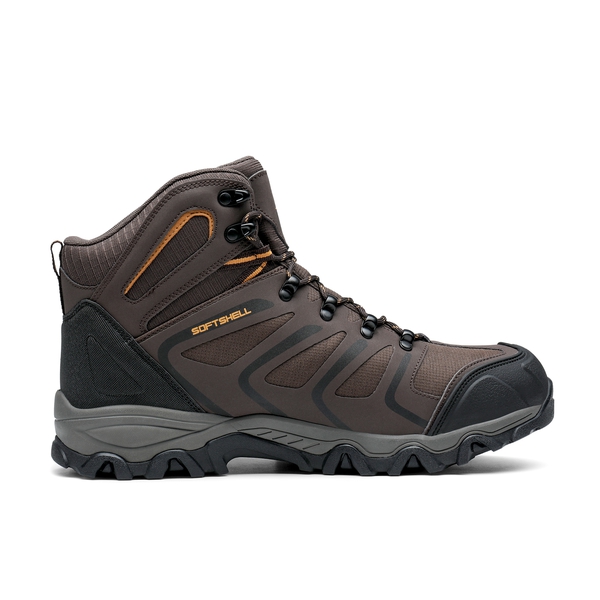 [Armadillo Series] Men's & Women's Waterproof Hiking & Walking Boots - BROWN-BLACK-TAN - 2