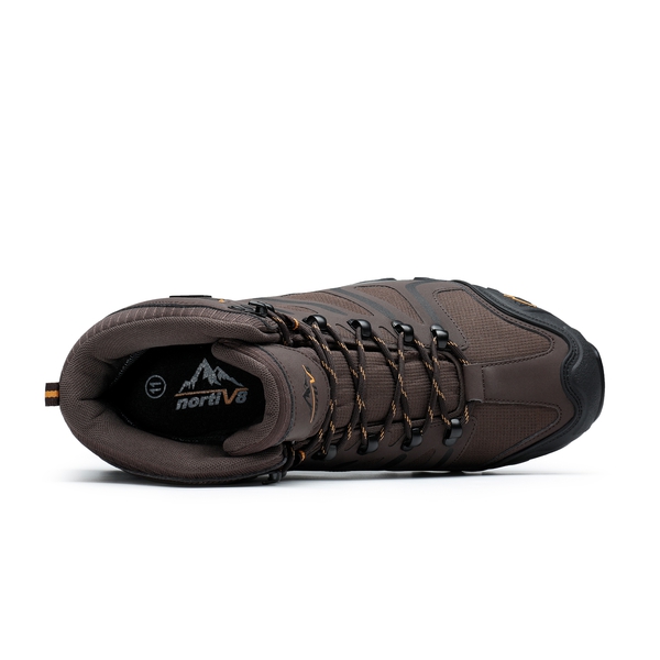 [Armadillo Series] Men's & Women's Waterproof Hiking & Walking Boots - BROWN-BLACK-TAN - 4