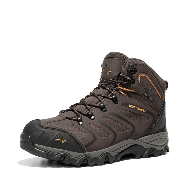 [Armadillo Series] Men's & Women's Waterproof Hiking & Walking Boots - BROWN-BLACK-TAN -  0