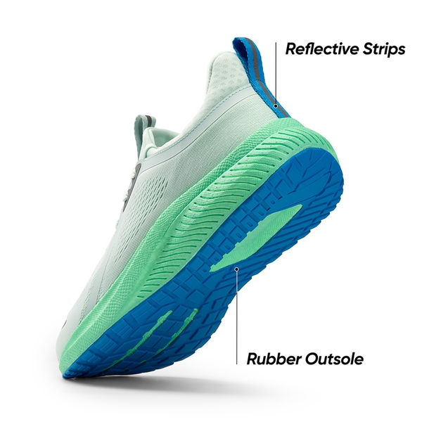  [Nimbus Flex] Men's Lightweight Mesh Athleisure Sneakers - GREEN - 1
