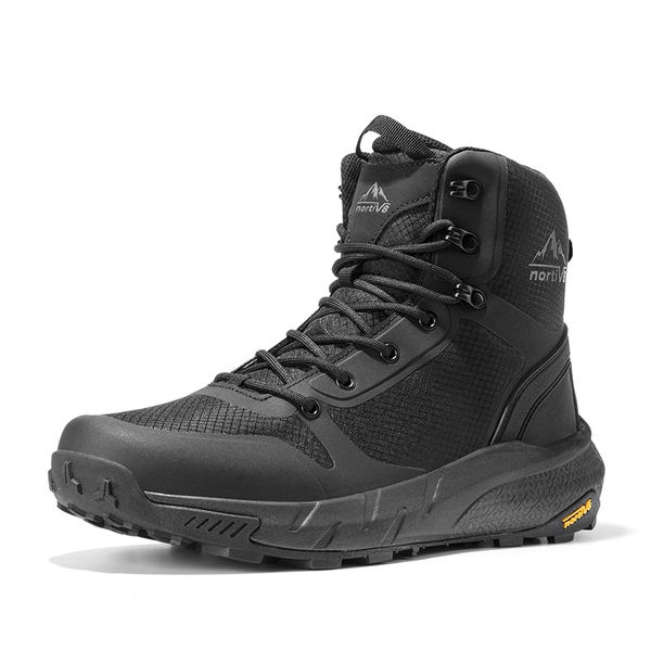 Men's Lightweight Military Tactical Boots - BLACK -  0