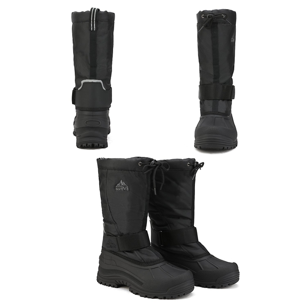 Men's Tall Snow Boots - BLACK - 5