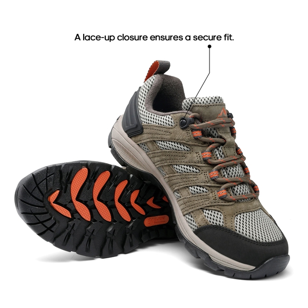 Women's Breathable Lightweight Hiking Shoes - KHAKI - 3