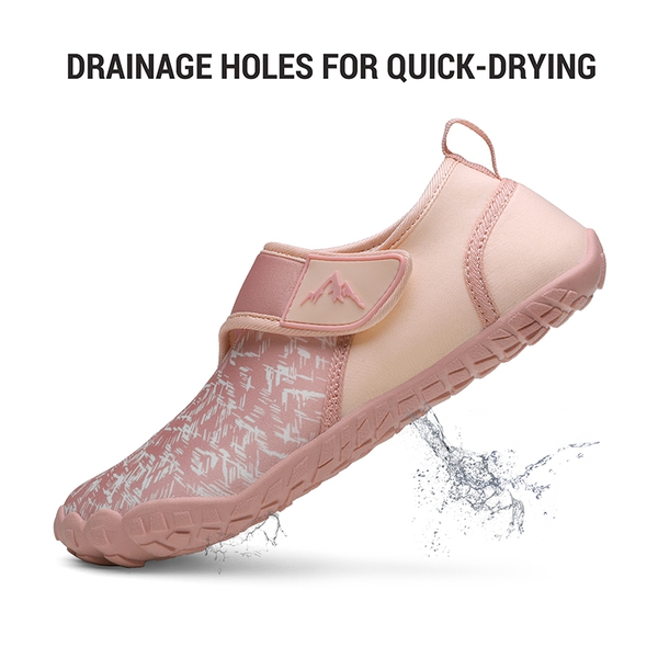 Women's Breathable Quick Dry Water Shoes - PINK - 4